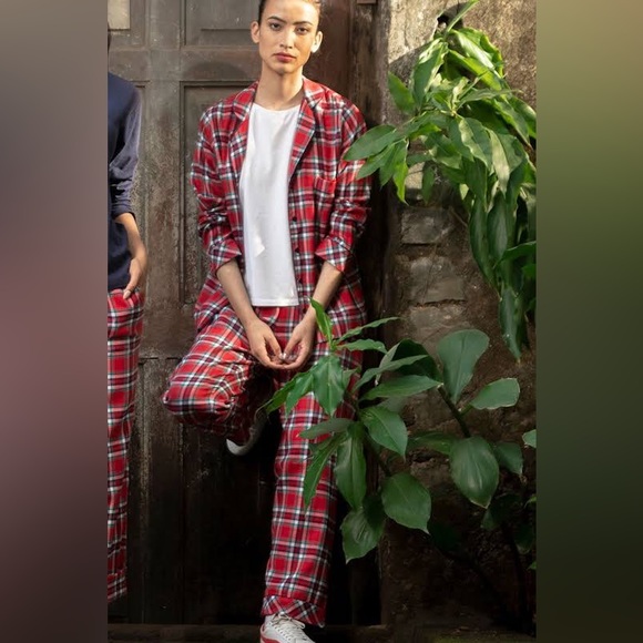 Lands End  Flannel Pajama Set.Size - L - Picture 17 of 17